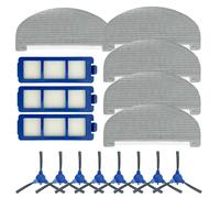 La colección de piezas de repuesto para G40/para Hybrid+ contiene artículos de limpieza esenciales, paños y filtros para fregona