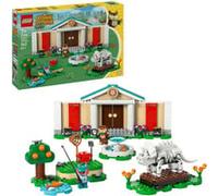 LEGO Animal Crossing La Colección del Museo de Sócrates - Juego Interactivo con Minifiguras de Sócrates y Lili - Fósiles de Dinosaurios de Juguete - Regalo Gamer para Niñas y Niños de 7+ Años 77056
