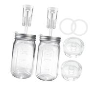 La colección Full Jar Preserving consta de 1 peso de tapa de recipiente de vidrio y 1 mecanismo de liberación listo para alimentos probióticos
