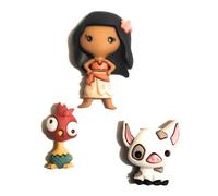 La colección Moana de Disney - Botones de Dress It Up Buttons and Embelishments - Moana HEI-HEI The Rooster y Pua The Pig.