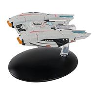 La colección oficial de Star Trek Online Starships | Shran-Class Federation Light Pilot Escort con revista Número 14 por Eaglemoss Hero Collector