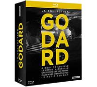 La Collection Godard : À bout de souffle + Le Mépris + Alphaville + Une Femme est une femme + Made in USA + Pierrot le Fou + Le Petit Soldat [Francia] [Blu-ray]