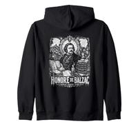 La Comedia Humana Surge Honore De Balzac novelista francés Sudadera con Capucha