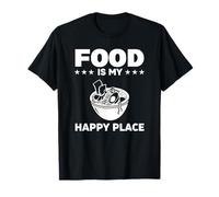 La Comida es mi Lugar Feliz Camiseta