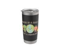 La comida es un derecho, no un privilegio Conciencia de los derechos humanos Vaso térmico de acero inoxidable de doble pared