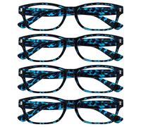 La Compañía Gafas De Lectura Azul Carey Lectores Valor Pack 4 Hombres Mujeres UVR4PK010BL +3,00