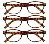 UV Reader La Compañía Gafas De Lectura Especial Pack 3 Oferta Marrón Carey Lectores Mujeres Hombres RRR76-2 +1,00