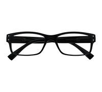 La Compañía Gafas De Lectura Hombres Negro Grande Estilo Diseñador Lectores Bisagras Resorte R11-1 +1,50