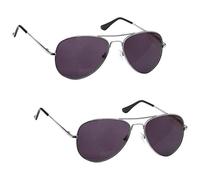 La Compañía Gafas De Lectura Plata Lectores De Sol Valor Pack 2 UV400 Hombres Mujeres SS8-8 +3,50