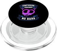 La compasión no Conoce Barras Enfermera correccional de enfermería forense PopSockets PopGrip para MagSafe