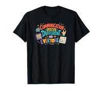 La comunicación con el Autismo del Maestro se ve Diferente Salud Mental Camiseta