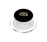 La comunicación con el Autismo del Maestro se ve Diferente Salud Mental PopSockets PopGrip para MagSafe
