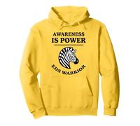 La conciencia es poder EDS Warrior Zebra Design Ehlers-Danlos Sudadera con Capucha