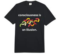 La Conciencia es una ilusión Gummy Worms Meme Gen Z Humor Comfort Colors Adult Heavyweight T-Shirt