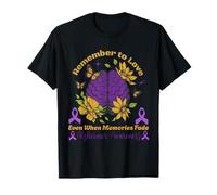 La conciencia sobre el Alzheimer recuerda amar incluso cuando los recuerdos Camiseta