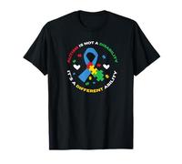 La conciencia sobre el autismo no es una discapacidad Camiseta
