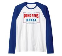 La Conciencia sobre la Diabetes Hace Que mi páncreas vuelva Camiseta Manga Raglan