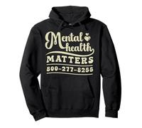 La concienciación sobre la Salud Mental Importa 800 277 825 Sudadera con Capucha