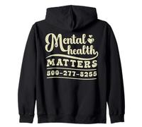 La concienciación sobre la Salud Mental Importa 800 277 825 Sudadera con Capucha