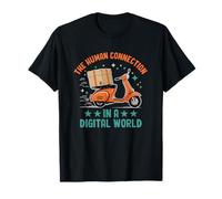 La conexión humana en un paquete de repartidores del mundo digital Camiseta