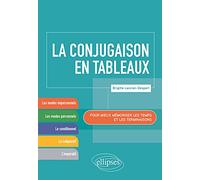 La conjugaison en tableaux. Pour mieux mémoriser les temps et les terminaisons.