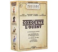 La Conquête de l'Ouest : La Route de l'Ouest + Les Pionniers de la Western Union + Le Cheval de fer + L'Aventure est à l'Ouest [Francia] [DVD]