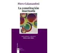 La Constitución inactuada | Piero Calamandrei