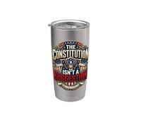La Constitución no es una sugerencia USA Patriot Vaso térmico de acero inoxidable de doble pared