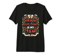 La construcción de Trenes es mi atasco Camiseta Premium