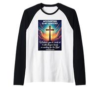 La Contabilidad Cristiana es mi Ministerio Camiseta Manga Raglan