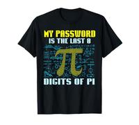 La contraseña es el último 8 dígitos del Maestro de matemáticas Pi Day Camiseta