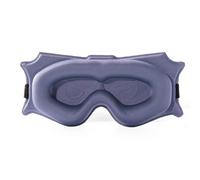La copa contorneada 3D ayuda a dormir comodidad diseño tridimensional sombra de ojos 99% bloqueo para dormir, yoga, viajes (morado)