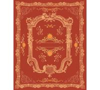 La coquette "Autumn Secret Garden" : Aesthetic lined notebook for women/girls, autumn floral, elegant, cottagecore: Fall themed, Coquette style, Lined cream pages, 7.5" x 9.25"