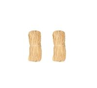 La Cordeline Raphia 100% natural 2 x 50 g para atar vegetales, Bricolaje, embalaje de regalo, decoración DIY