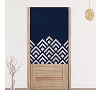 La Cortina De Entrada Japonesa Cortina De Estilo JaponéS Cortina De Media Puerta Impresa Se Puede Usar Como Una ParticióN Para Separar Dos Habitaciones DecoracióN Del Hogar triángulo 80 x 120 cm