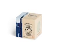 La Corvette - Cubo de jabón de Marsella oliva, Ecocert, caja de cartón - 300g