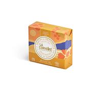 La Corvette, jabón DELICES DE MEDITERRANEE Higo chumbo ecológico y fragancia de Bergamota, Naranja e Higo vainilla - 100g - COSMOS ORGANIC