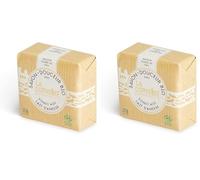 La Corvette Jabon En Pastilla Leche De Burra 100Gr. Bio 100 g (Paquete de 2)