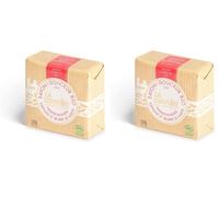 La Corvette Jabón Granada Karité Bio 100 g (Paquete de 2)