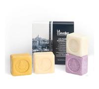 La Corvette - Les Pavés Marseillais - Cofre 4 jabones 100g - Aromas provenzales