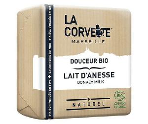 La Corvette Marseille Jabón Suave Bio de Leche de Burra 100g