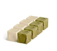 La Corvette, Marseiller Soap Cubes Olive and Extra Pure - Lot 8 x 300 g - Without Packaging - Real Savon de Marseille Boiled in a Kettle