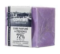 La Corvette Marsella Cubo Perfumado de Lavanda de Provenza Filmado 300g
