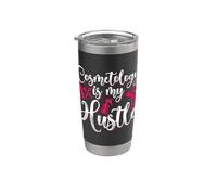 La cosmetología es mi artista del ajetreo Cosmetólogo Cosmetología Vaso térmico de acero inoxidable de doble pared