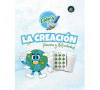 La Creación: Libro para colorear para niños, con Poesías, Acertijos, Rompecabezas, Laberintos de la creación de Dios y más actividades. (Color y Verso)