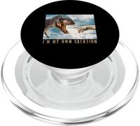 La creación Miguel Ángel t-Rex Dinosaurio jurásico sixtina PopSockets PopGrip para MagSafe