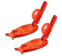 La creatividad culinaria te espera. Explora la diversión de hacer tus propias albóndigas con este juego de herramientas (rojo)