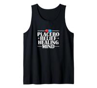La creencia en el Placebo Cura la Mente, Vibraciones positivas Camiseta sin Mangas