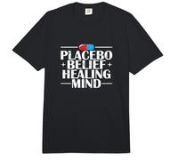 La creencia en el Placebo Cura la Mente, Vibraciones positivas Comfort Colors Adult Heavyweight T-Shirt