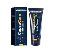 La Crema Corporal Calmante CapsaCare, con su fórmula natural y suave, es ideal para manos, piernas, cintura, articulaciones y hombros.
